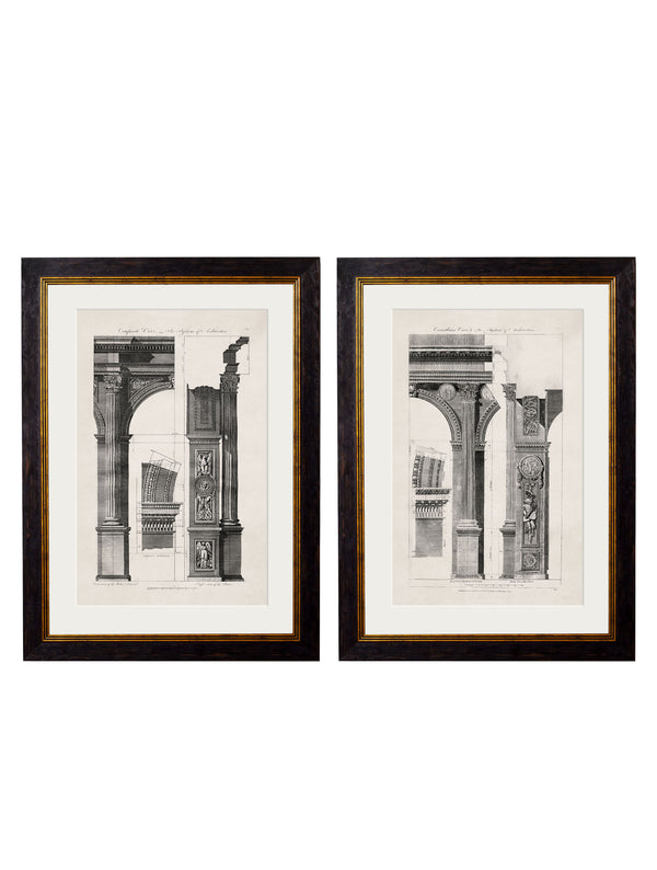 c.1796 Architectural Studies of Arches