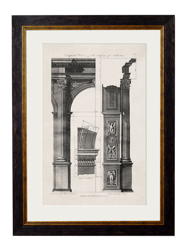 c.1796 Study of Composite Architecture - The Weird & Wonderful