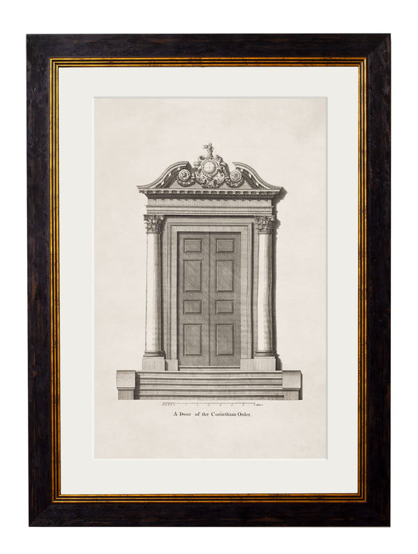 c.1756 Study of a Corinthian Door - The Weird & Wonderful