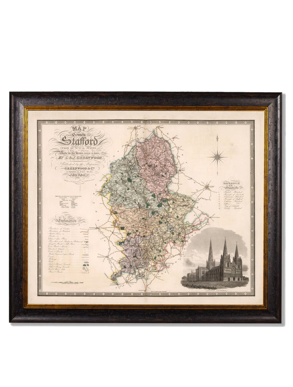 c.1830 County Maps of England