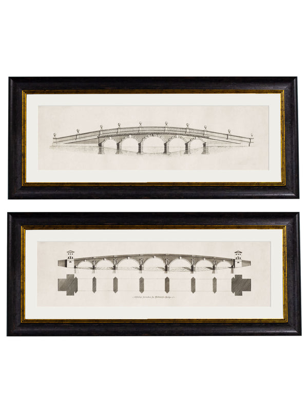 c.1756 Architectural Elevations of Bridges
